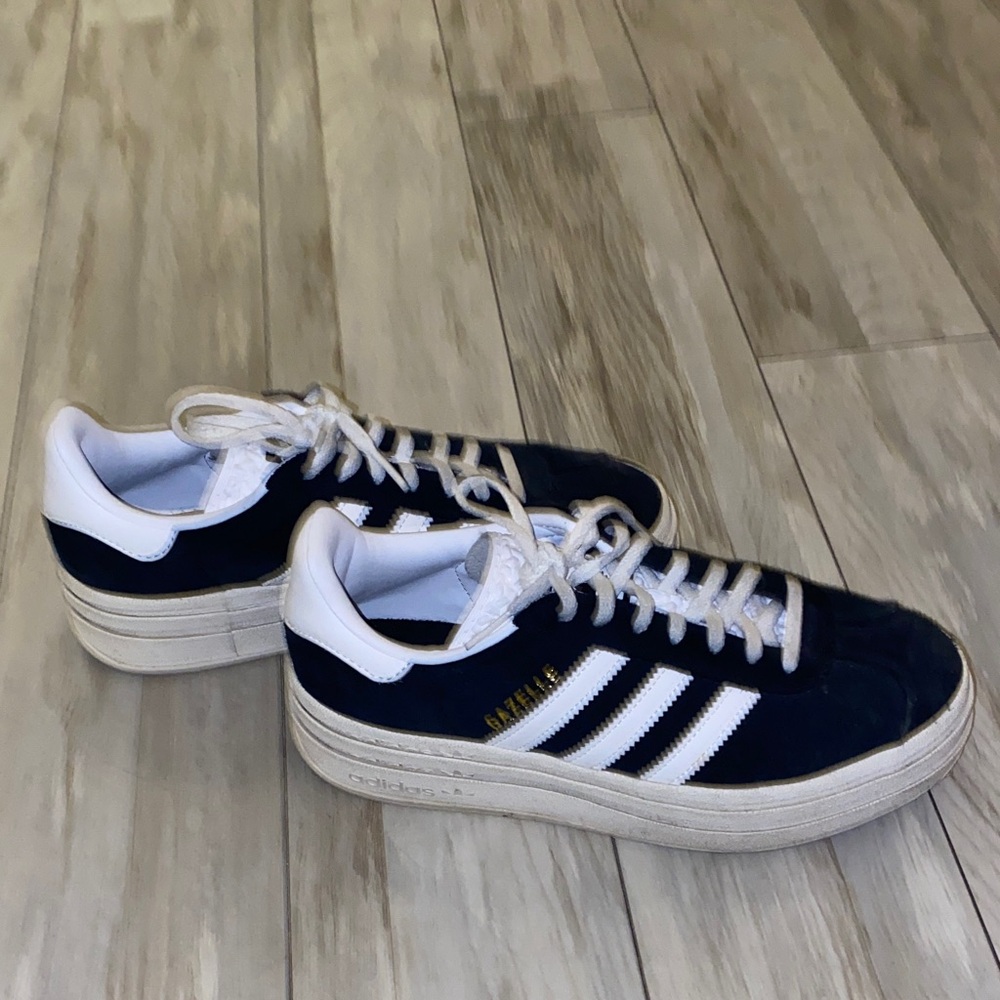 ‼️LISTED UNTIL JUNE 5th‼️ Adidas Black and White Gazelles